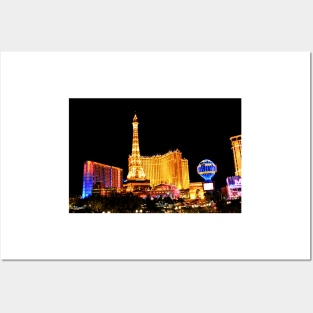 Paris Hotel Las Vegas United States of America Posters and Art